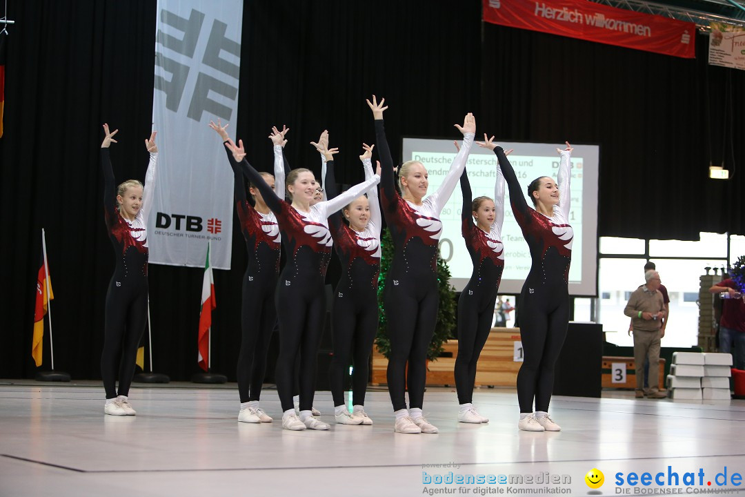 Deutsche Meisterschaften Aerobic 2016: Stockach am Bodensee, 01.10.2016