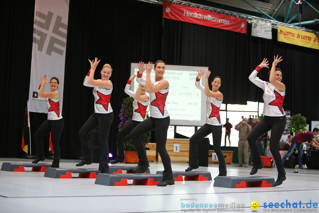 Deutsche Meisterschaften Aerobic 2016: Stockach am Bodensee, 01.10.2016