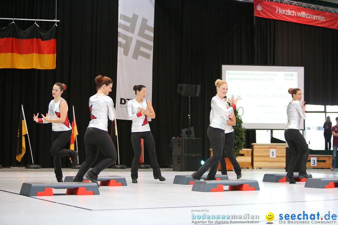 Deutsche Meisterschaften Aerobic 2016: Stockach am Bodensee, 01.10.2016