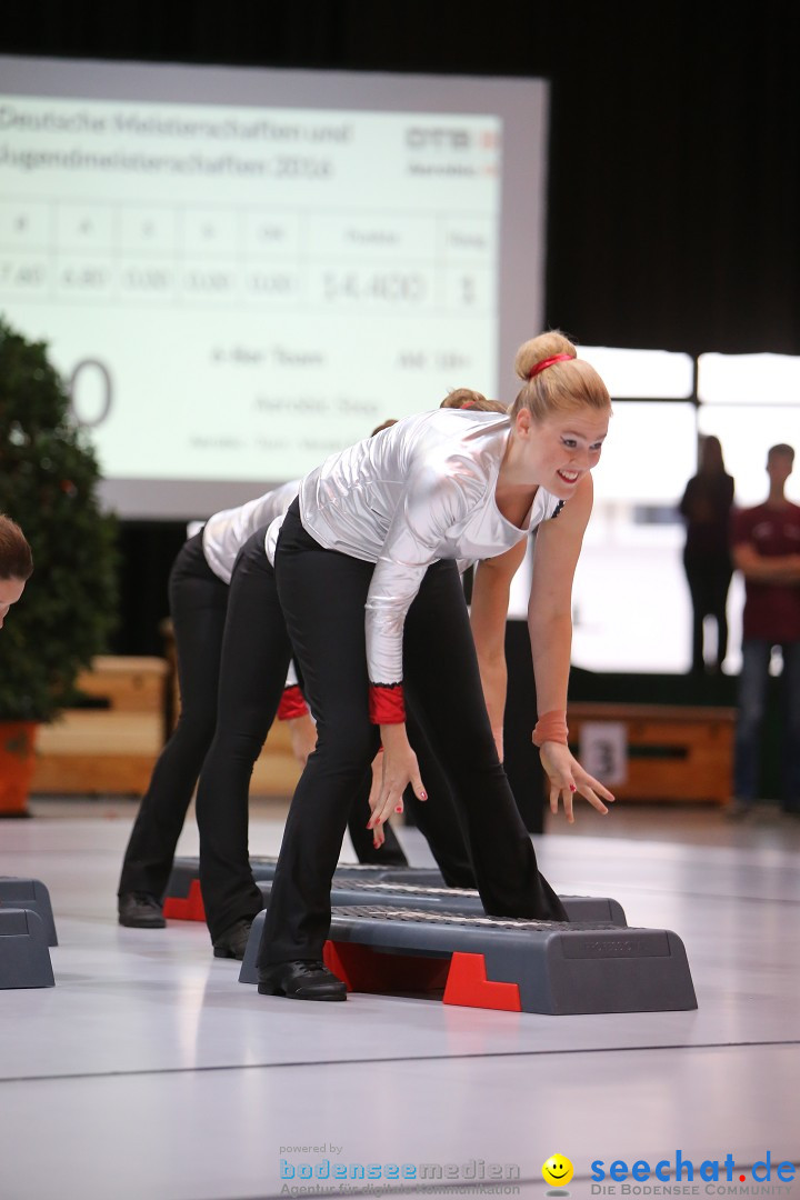 Deutsche Meisterschaften Aerobic 2016: Stockach am Bodensee, 01.10.2016