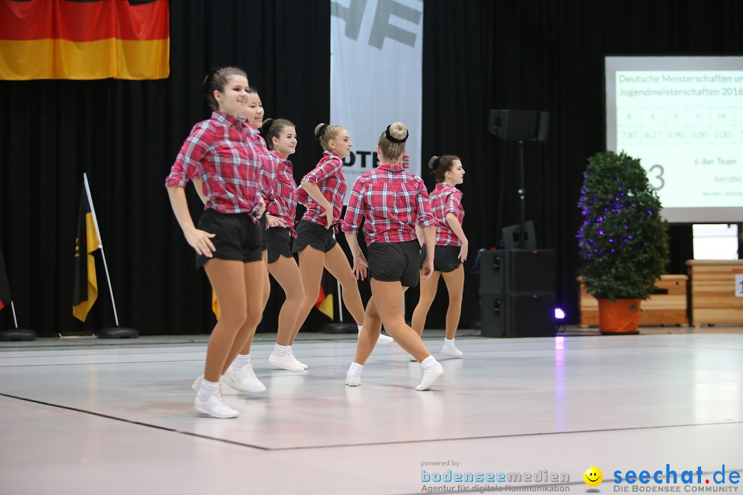 Deutsche Meisterschaften Aerobic 2016: Stockach am Bodensee, 01.10.2016