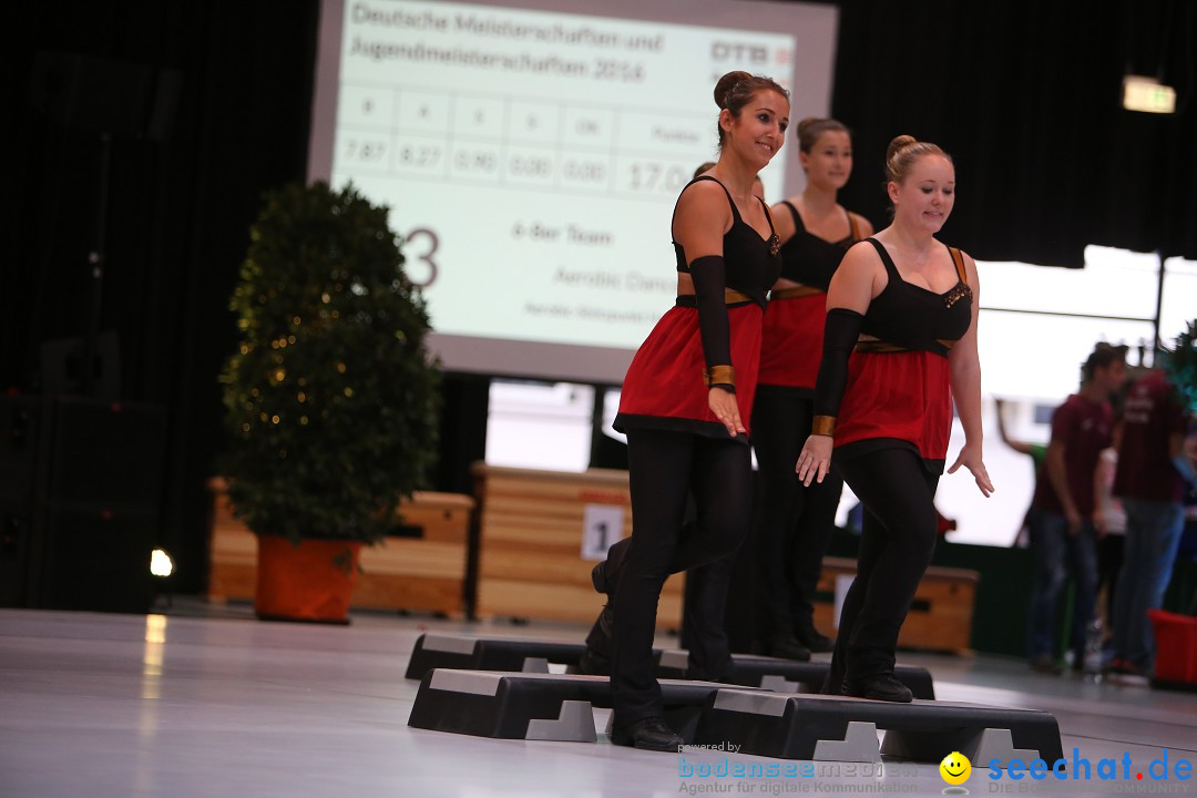 Deutsche Meisterschaften Aerobic 2016: Stockach am Bodensee, 01.10.2016