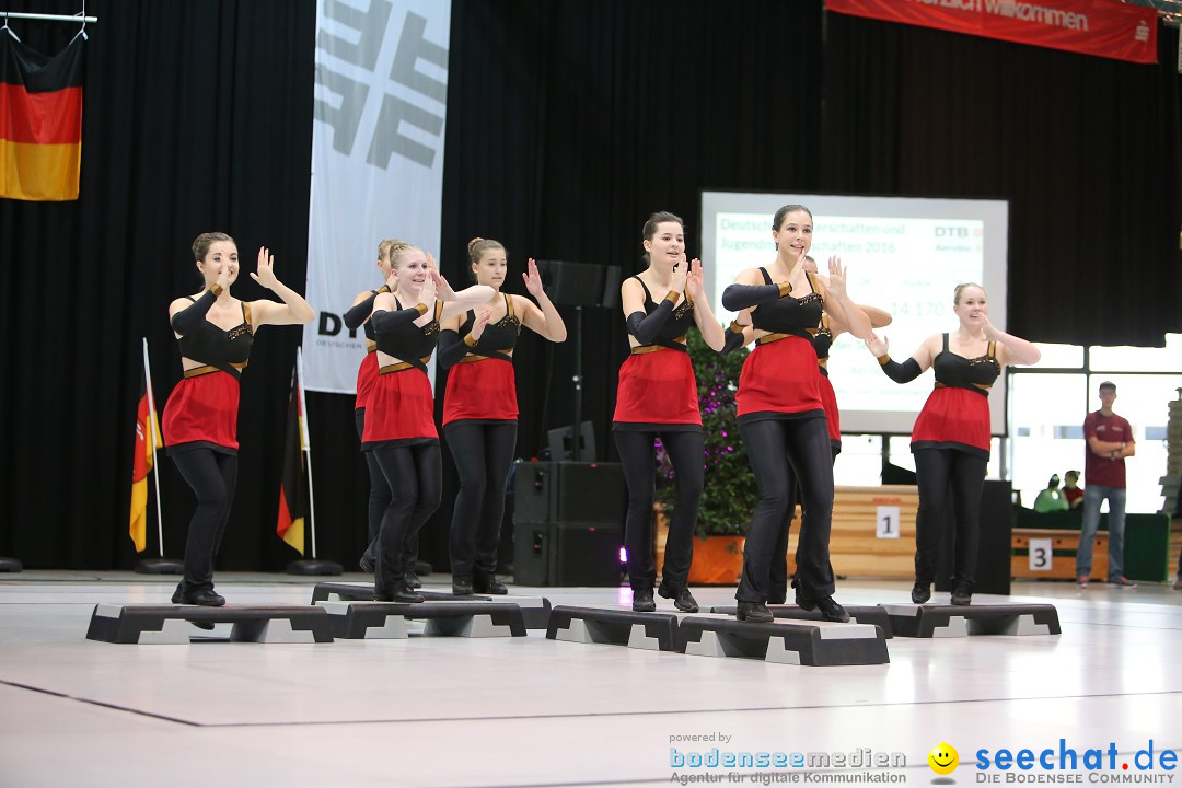 Deutsche Meisterschaften Aerobic 2016: Stockach am Bodensee, 01.10.2016