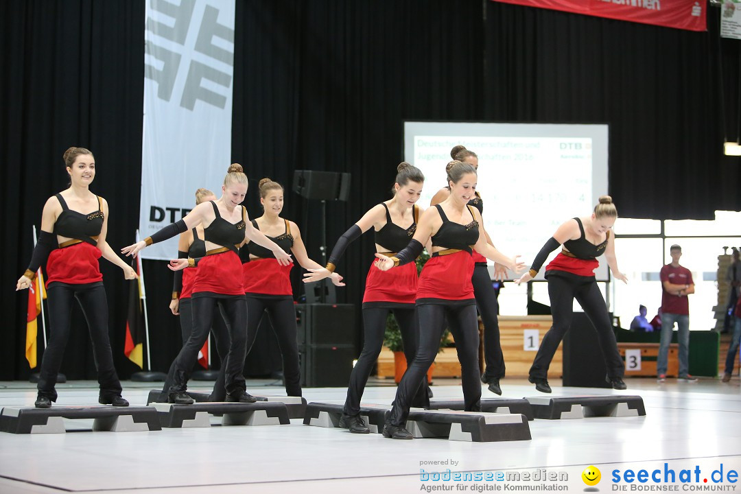 Deutsche Meisterschaften Aerobic 2016: Stockach am Bodensee, 01.10.2016