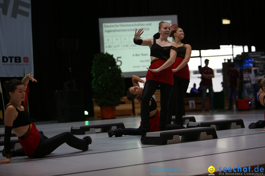 Deutsche Meisterschaften Aerobic 2016: Stockach am Bodensee, 01.10.2016