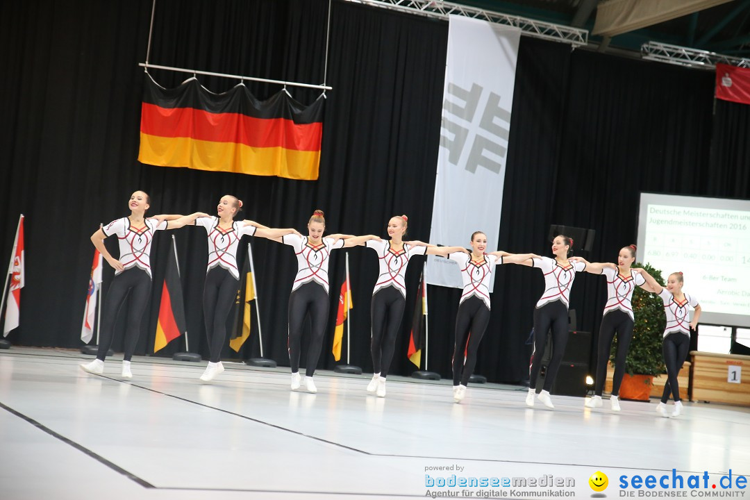 Deutsche Meisterschaften Aerobic 2016: Stockach am Bodensee, 01.10.2016