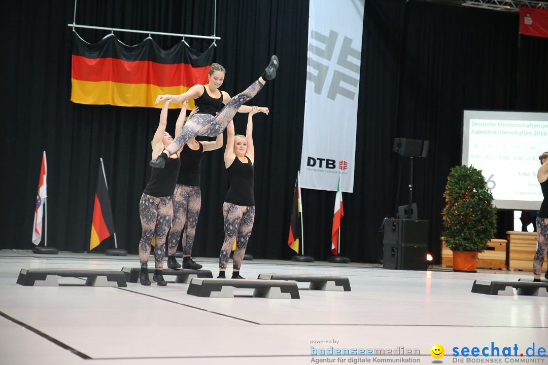 Deutsche Meisterschaften Aerobic 2016: Stockach am Bodensee, 01.10.2016