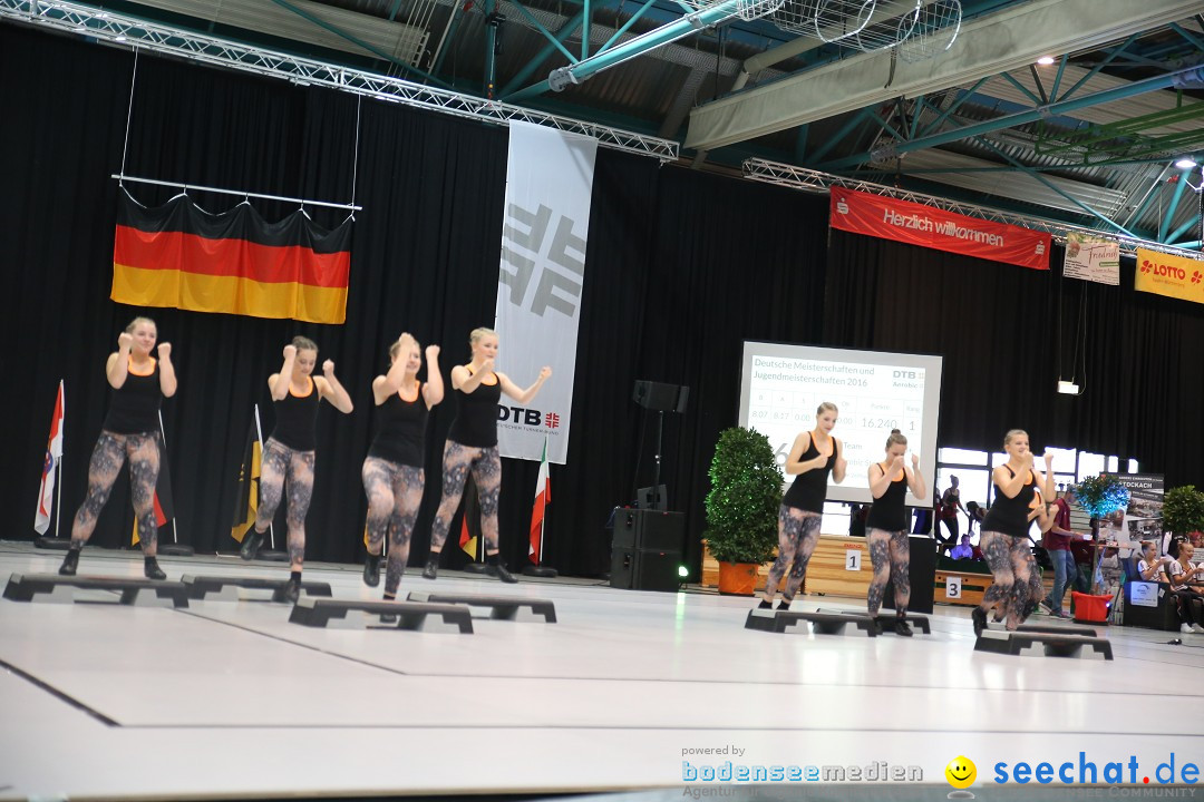 Deutsche Meisterschaften Aerobic 2016: Stockach am Bodensee, 01.10.2016