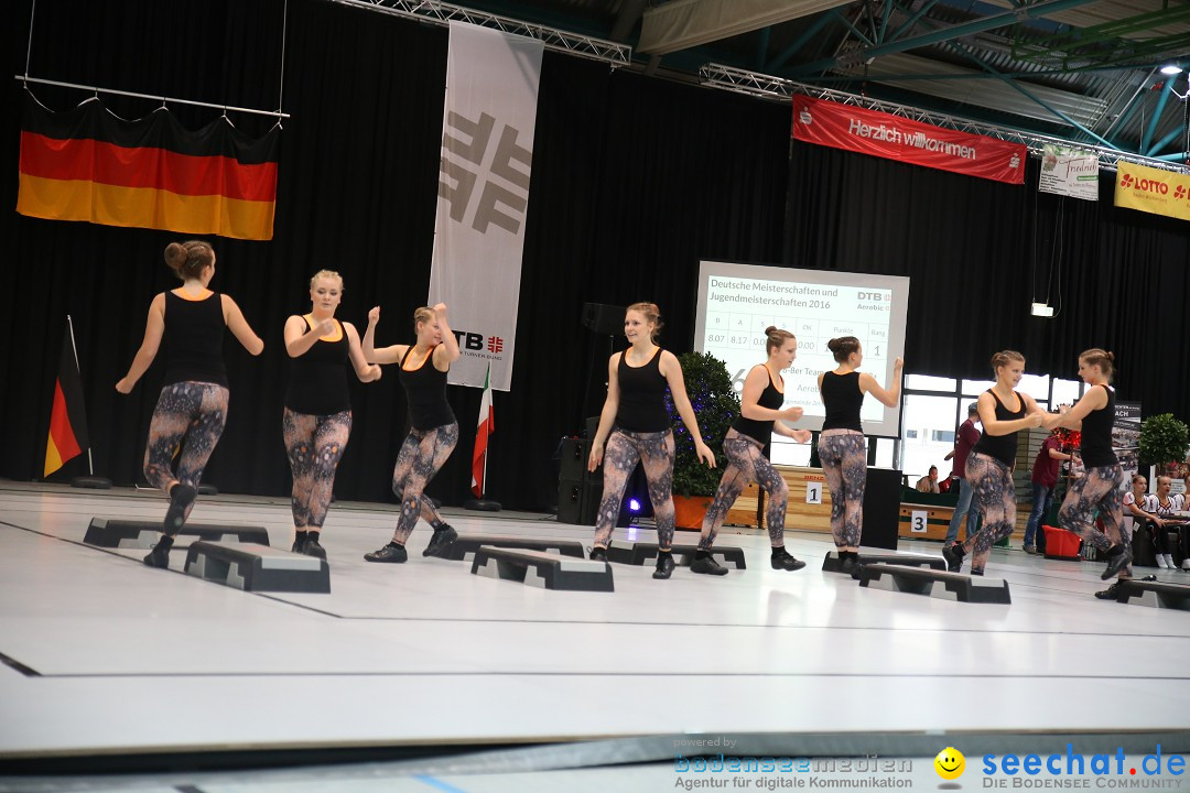 Deutsche Meisterschaften Aerobic 2016: Stockach am Bodensee, 01.10.2016