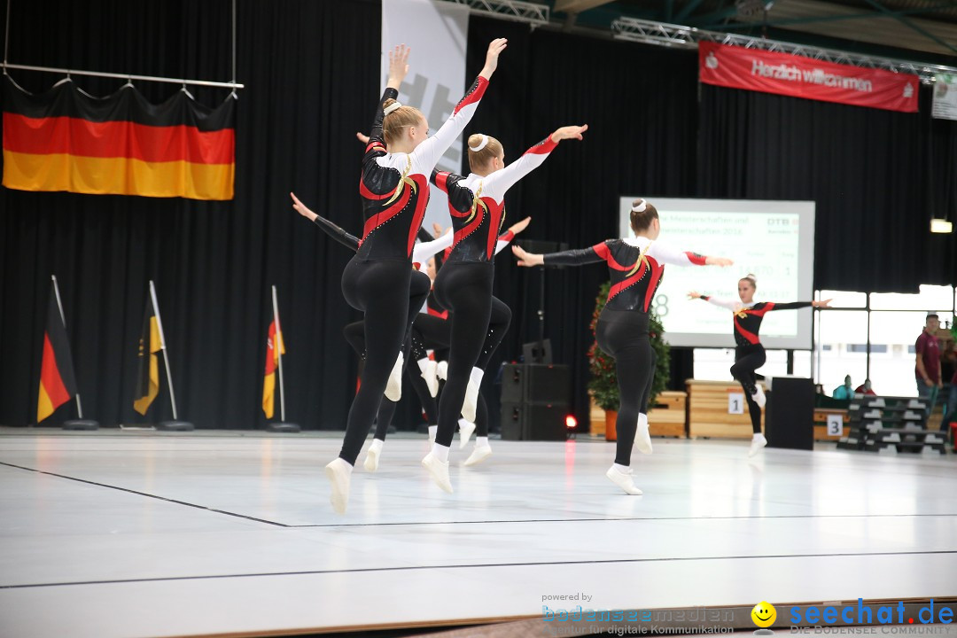 Deutsche Meisterschaften Aerobic 2016: Stockach am Bodensee, 01.10.2016