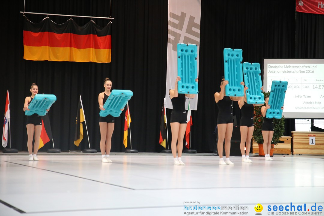 Deutsche Meisterschaften Aerobic 2016: Stockach am Bodensee, 01.10.2016