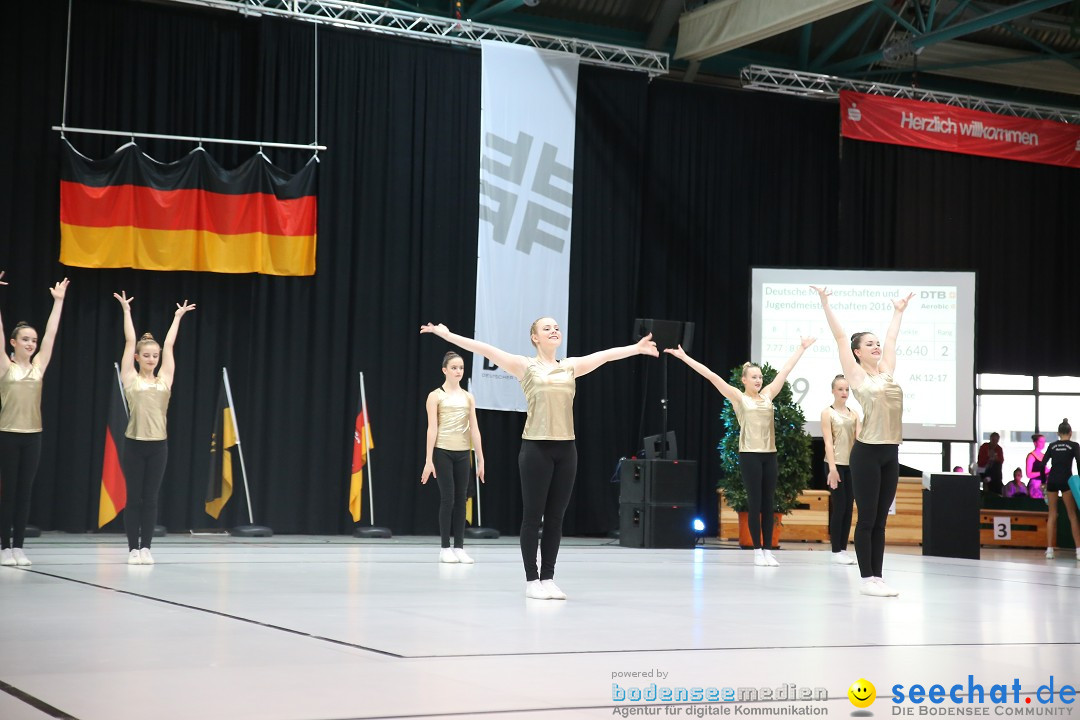 Deutsche Meisterschaften Aerobic 2016: Stockach am Bodensee, 01.10.2016