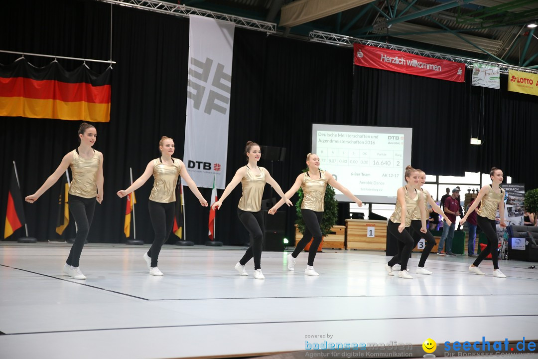 Deutsche Meisterschaften Aerobic 2016: Stockach am Bodensee, 01.10.2016