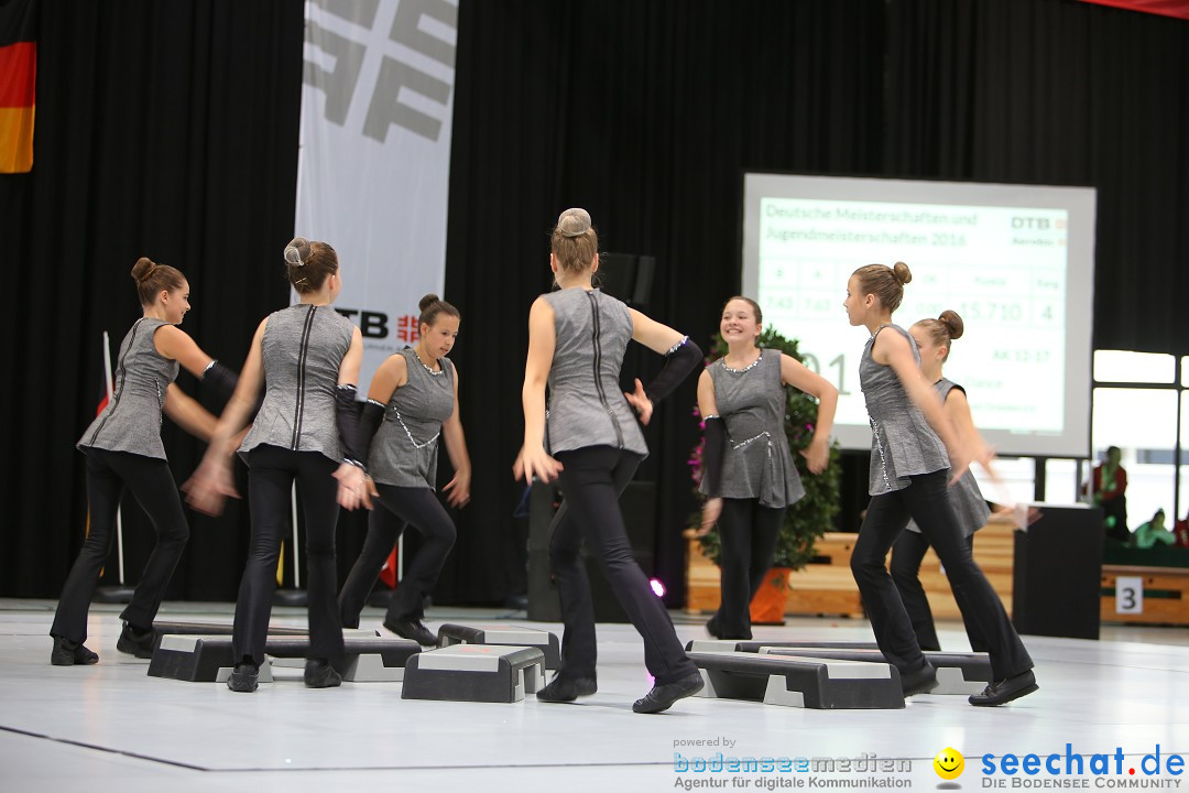 Deutsche Meisterschaften Aerobic 2016: Stockach am Bodensee, 01.10.2016