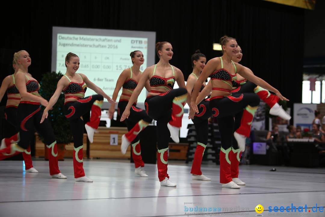 Deutsche Meisterschaften Aerobic 2016: Stockach am Bodensee, 01.10.2016