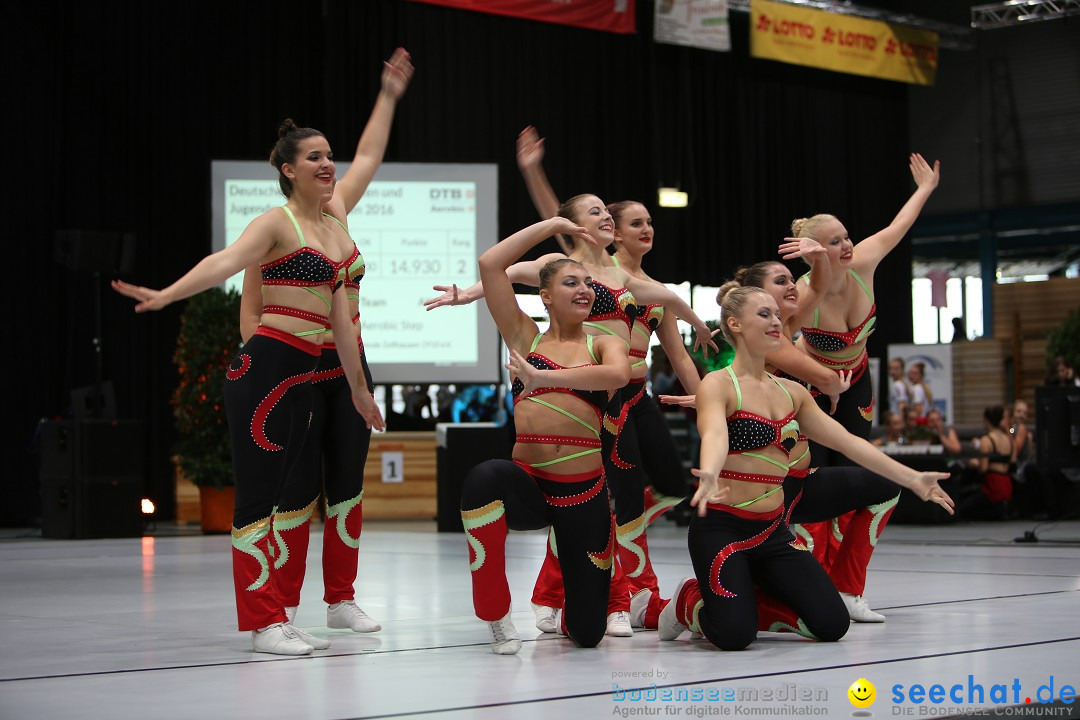 Deutsche Meisterschaften Aerobic 2016: Stockach am Bodensee, 01.10.2016