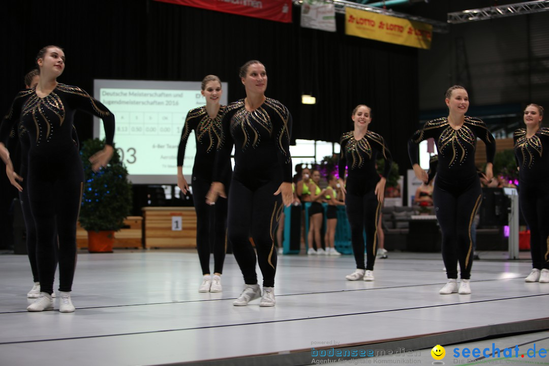 Deutsche Meisterschaften Aerobic 2016: Stockach am Bodensee, 01.10.2016