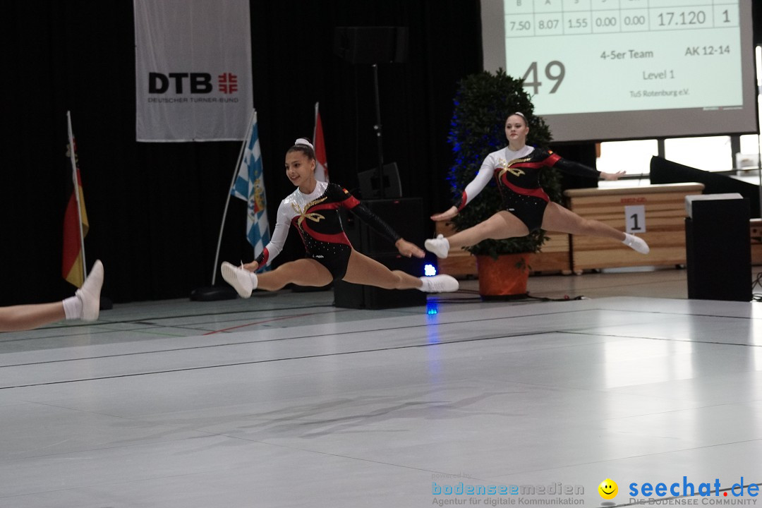 Deutsche Meisterschaften Aerobic 2016: Stockach am Bodensee, 02.10.2016