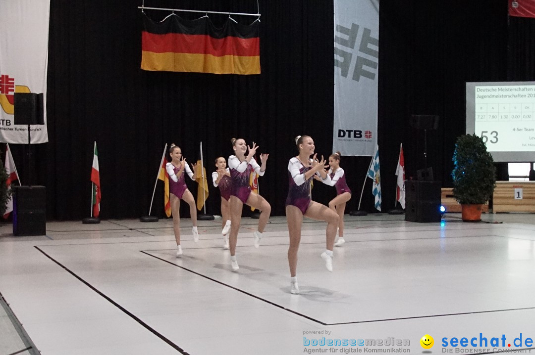 Deutsche Meisterschaften Aerobic 2016: Stockach am Bodensee, 02.10.2016