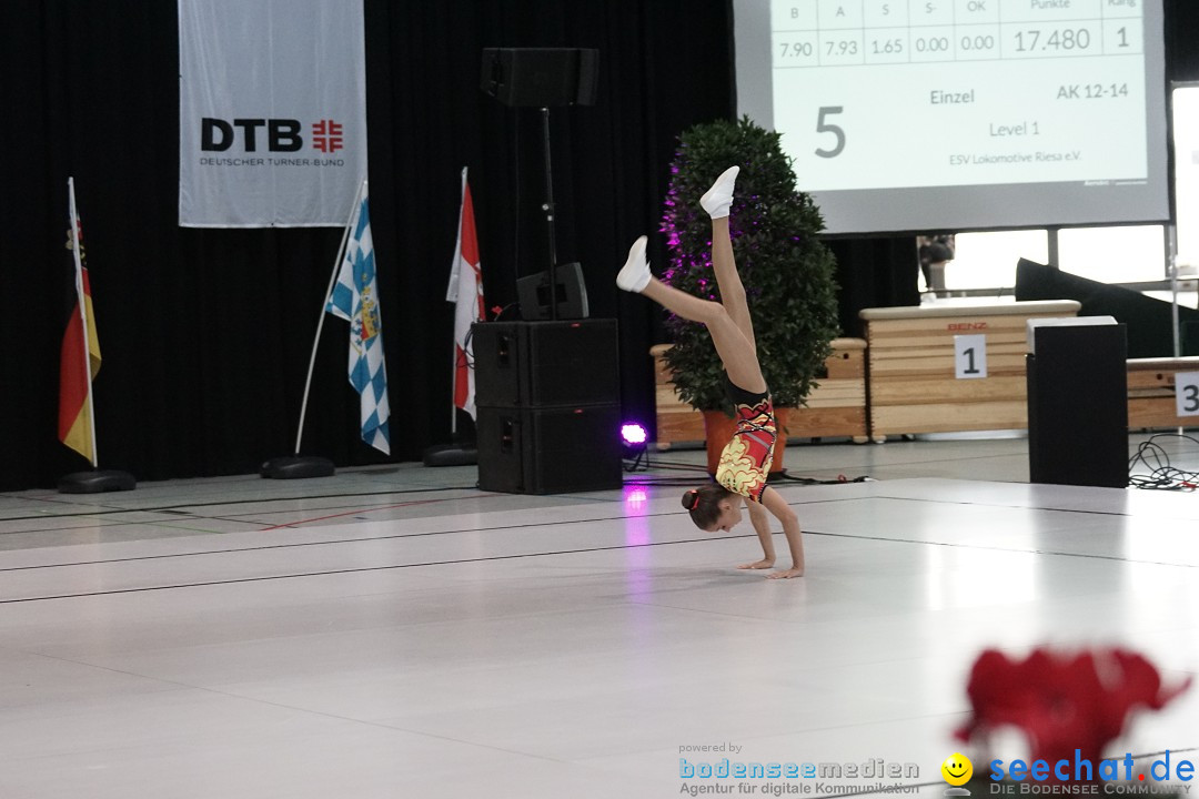 Deutsche Meisterschaften Aerobic 2016: Stockach am Bodensee, 02.10.2016