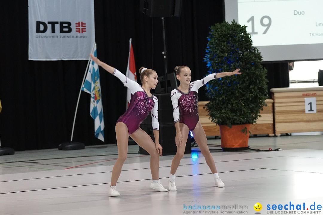 Deutsche Meisterschaften Aerobic 2016: Stockach am Bodensee, 02.10.2016