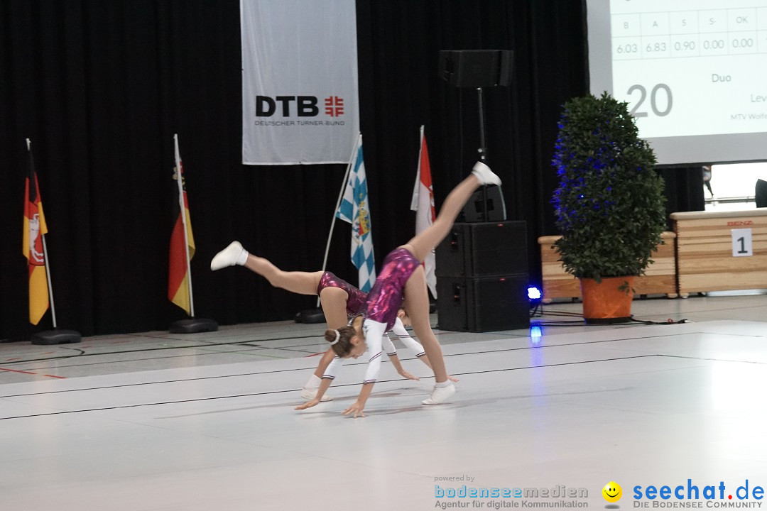 Deutsche Meisterschaften Aerobic 2016: Stockach am Bodensee, 02.10.2016