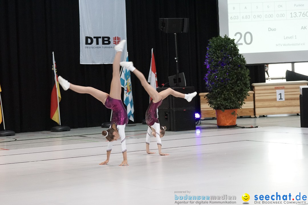 Deutsche Meisterschaften Aerobic 2016: Stockach am Bodensee, 02.10.2016