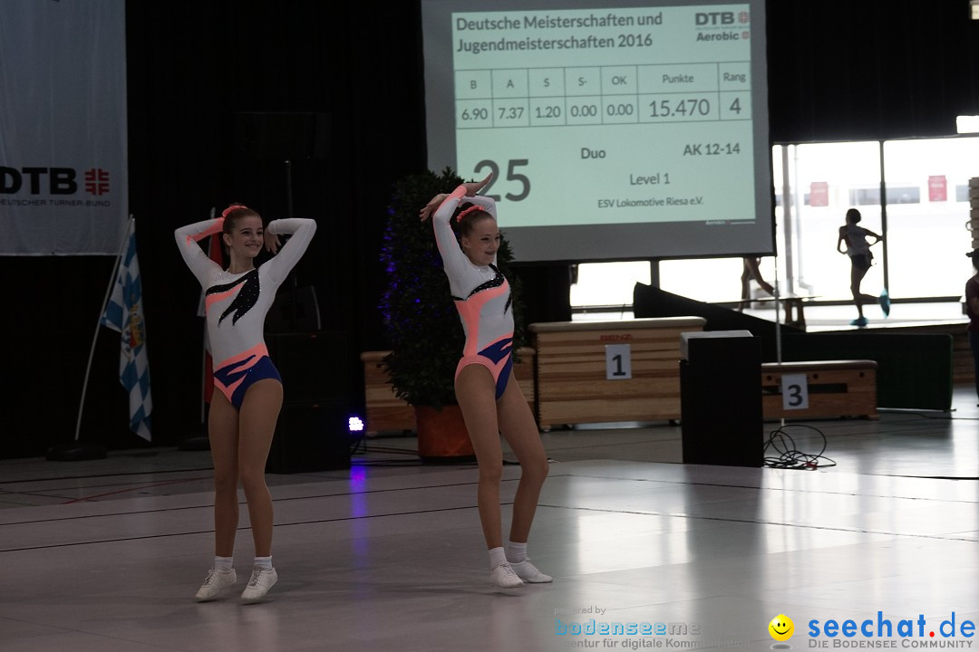 Deutsche Meisterschaften Aerobic 2016: Stockach am Bodensee, 02.10.2016