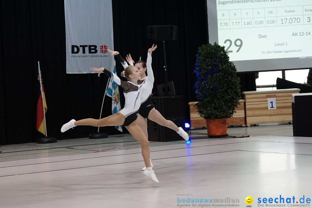 Deutsche Meisterschaften Aerobic 2016: Stockach am Bodensee, 02.10.2016