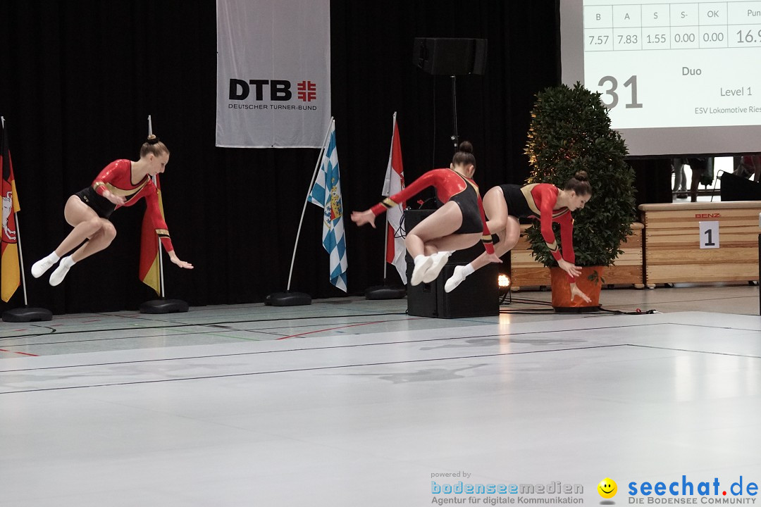 Deutsche Meisterschaften Aerobic 2016: Stockach am Bodensee, 02.10.2016