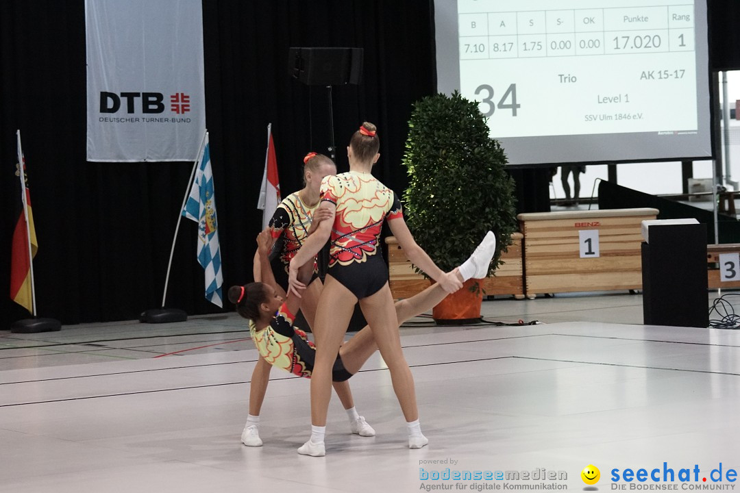 Deutsche Meisterschaften Aerobic 2016: Stockach am Bodensee, 02.10.2016