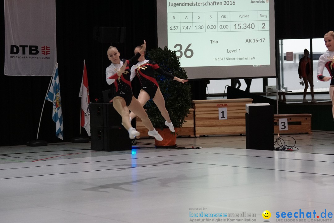 Deutsche Meisterschaften Aerobic 2016: Stockach am Bodensee, 02.10.2016