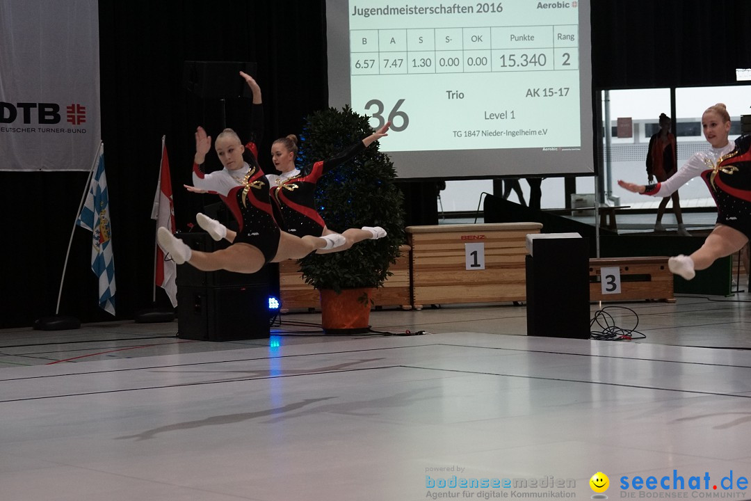 Deutsche Meisterschaften Aerobic 2016: Stockach am Bodensee, 02.10.2016