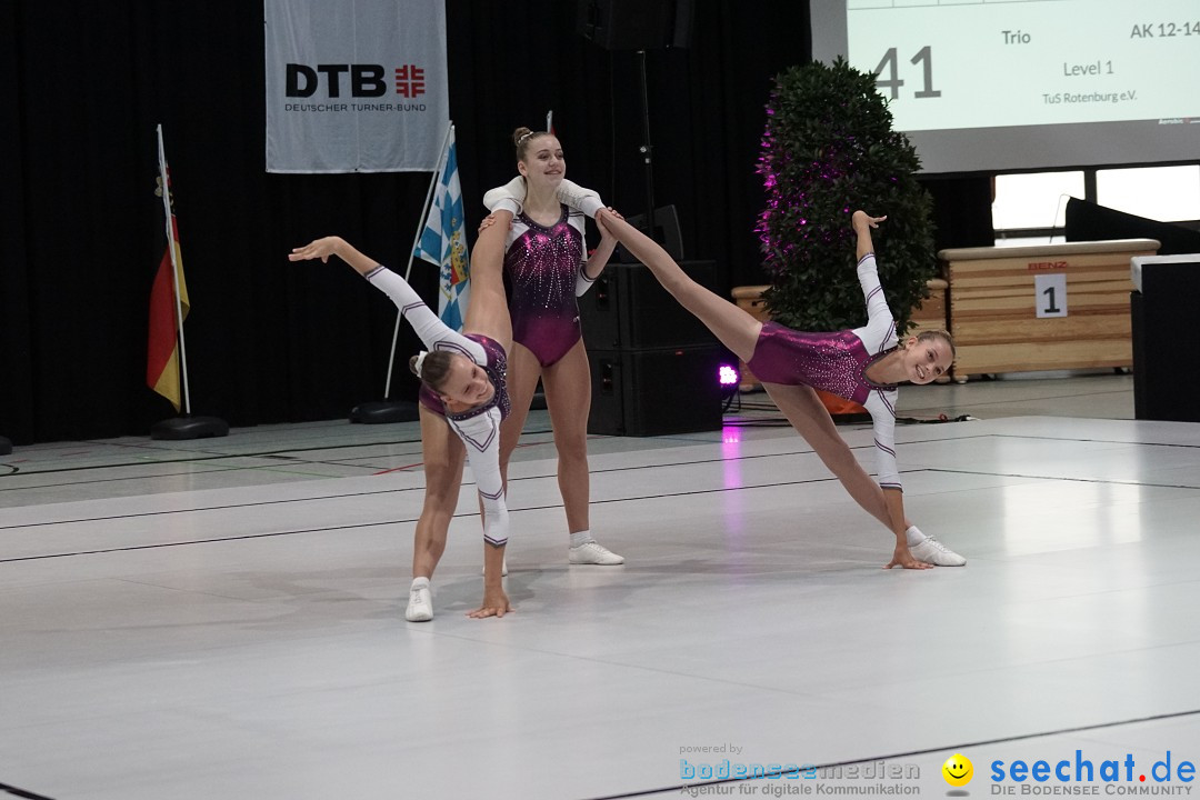 Deutsche Meisterschaften Aerobic 2016: Stockach am Bodensee, 02.10.2016