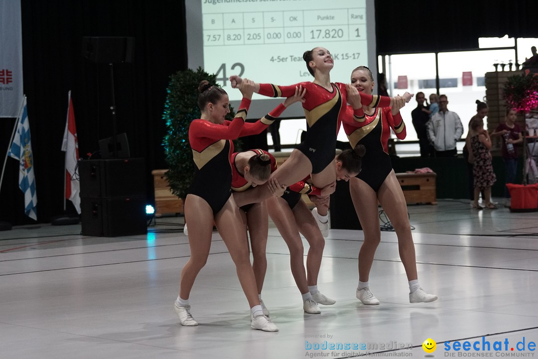 Deutsche Meisterschaften Aerobic 2016: Stockach am Bodensee, 02.10.2016