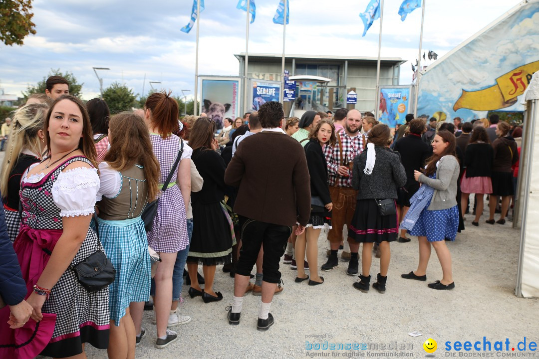 Oktoberfest am Bodensee - Trachen-Weltrekord: Konstanz, 02.10.2016