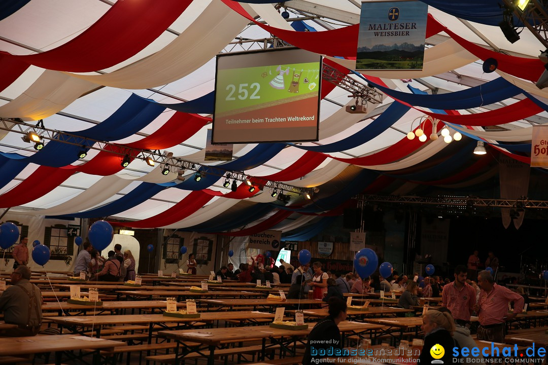 Oktoberfest am Bodensee - Trachen-Weltrekord: Konstanz, 02.10.2016