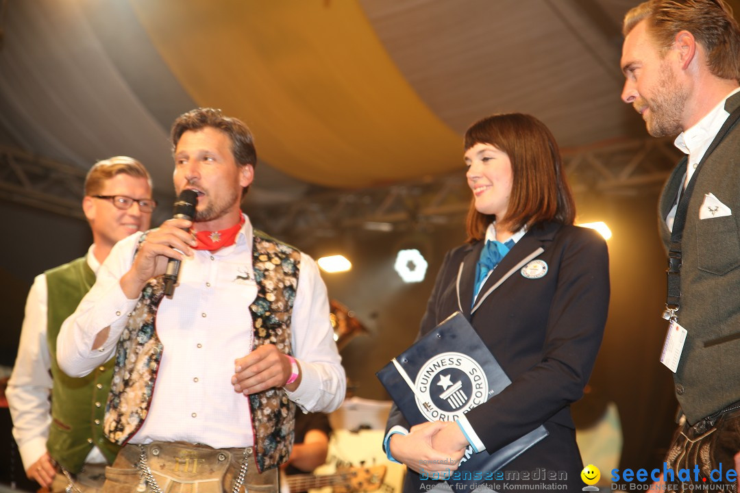 Oktoberfest am Bodensee - Trachen-Weltrekord: Konstanz, 02.10.2016