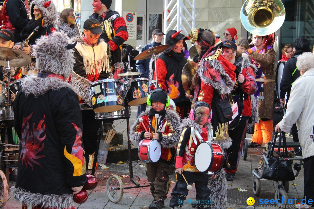 Einguggen: Fasnet-Beginn: Rorschach - Schweiz, 11.11.2016