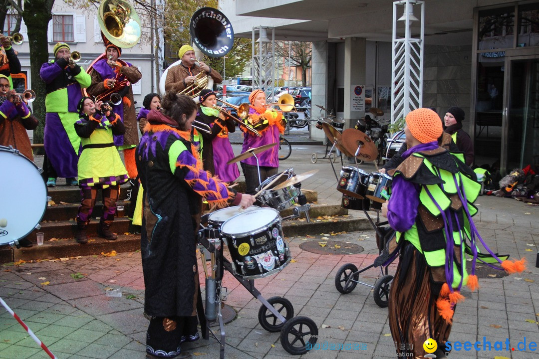 Einguggen: Fasnet-Beginn: Rorschach - Schweiz, 11.11.2016