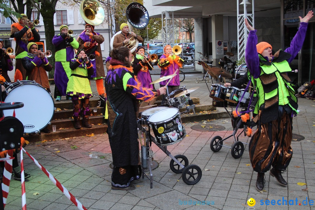 Einguggen: Fasnet-Beginn: Rorschach - Schweiz, 11.11.2016