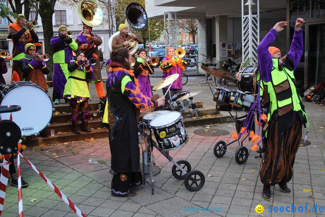 Einguggen: Fasnet-Beginn: Rorschach - Schweiz, 11.11.2016