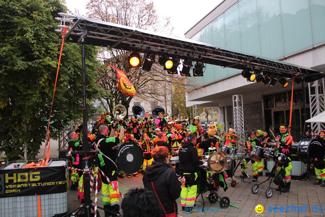 Einguggen: Fasnet-Beginn: Rorschach - Schweiz, 11.11.2016