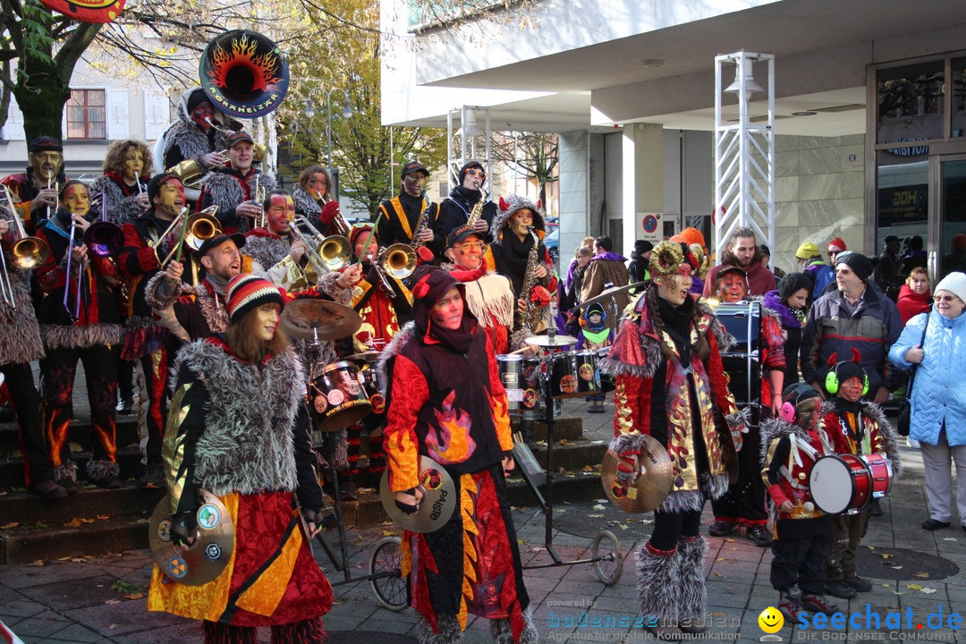 Einguggen: Fasnet-Beginn: Rorschach - Schweiz, 11.11.2016