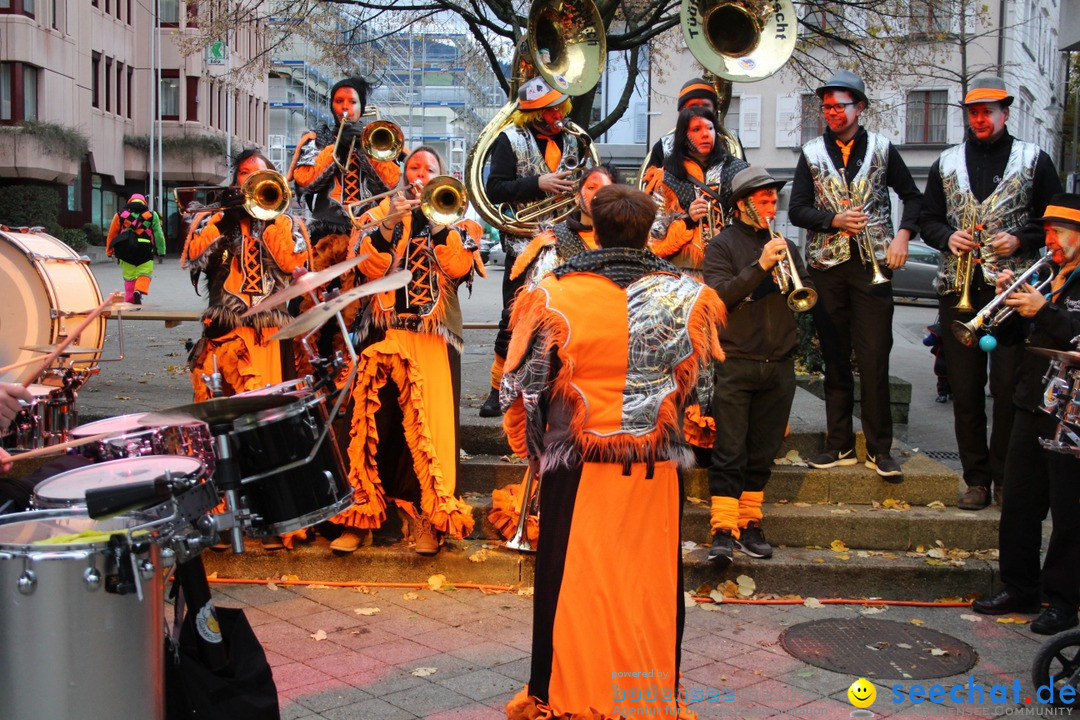 Einguggen: Fasnet-Beginn: Rorschach - Schweiz, 11.11.2016