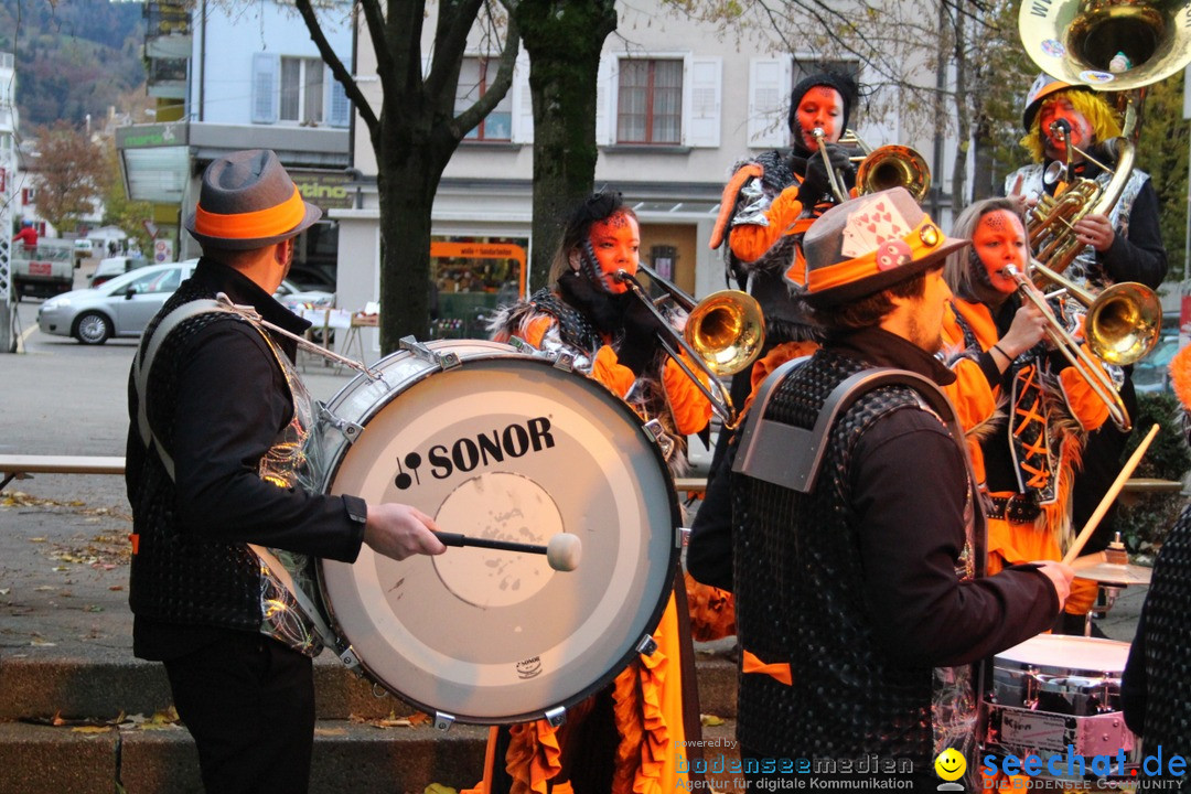 Einguggen: Fasnet-Beginn: Rorschach - Schweiz, 11.11.2016