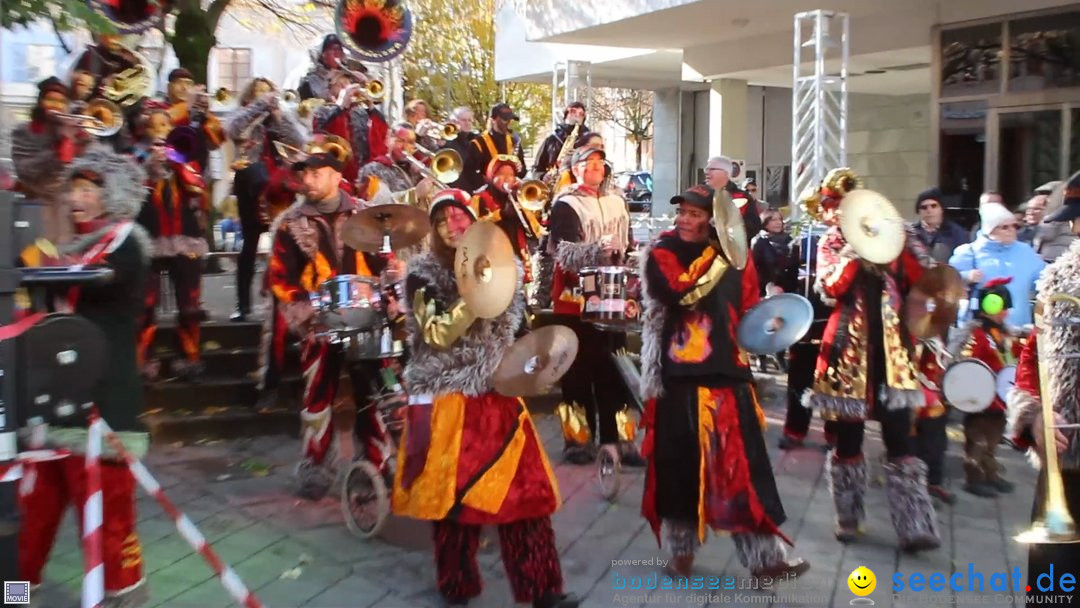 Einguggen: Fasnet-Beginn: Rorschach - Schweiz, 11.11.2016