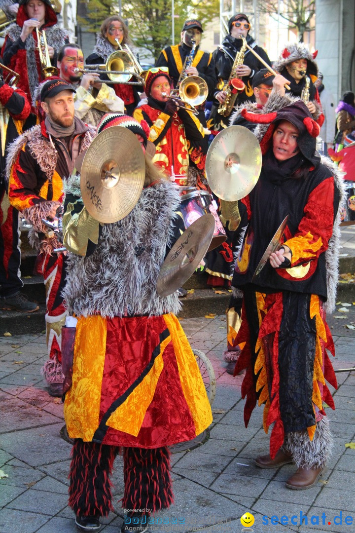 Einguggen: Fasnet-Beginn: Rorschach - Schweiz, 11.11.2016