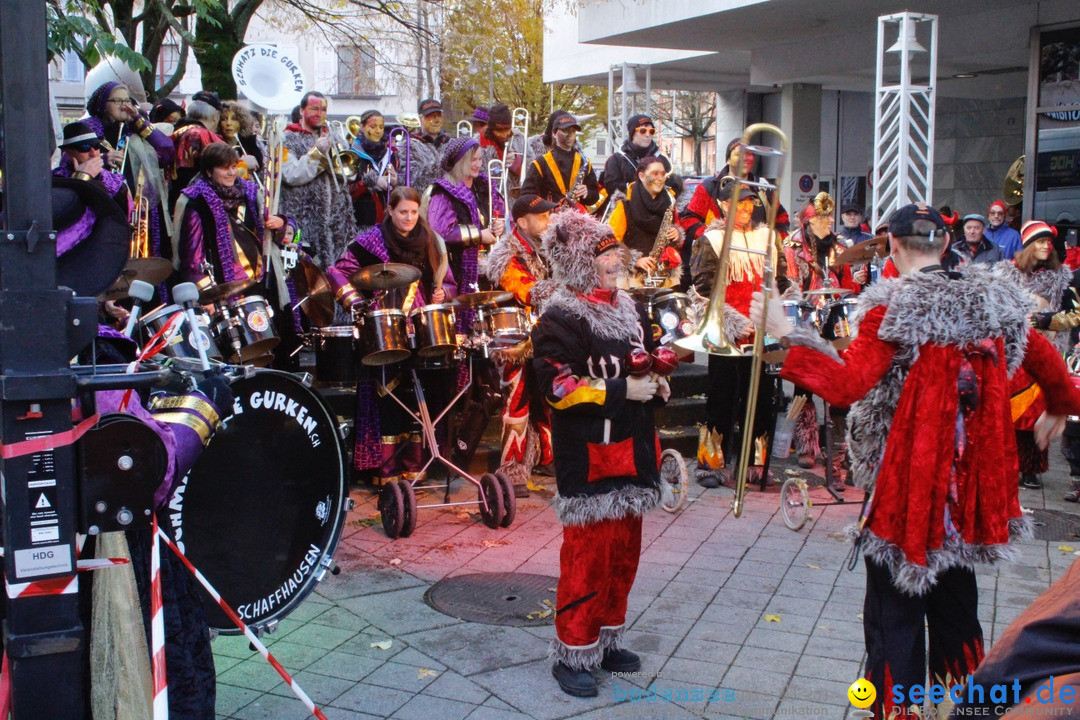 Einguggen: Fasnet-Beginn: Rorschach - Schweiz, 11.11.2016