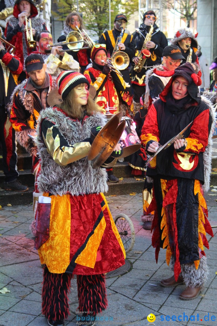 Einguggen: Fasnet-Beginn: Rorschach - Schweiz, 11.11.2016